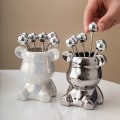Miniatyrbilde 2 av 8: 6 stk rustfrie gafler med oppbevaringsboks Björnredskap for A1 one size A1 one size