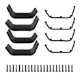 Miniatyrbilde 1 av 5: Fjernkontrollbiltilbehør Fender Flares for Axial SCX10 / Gelande II D90 RC-bil