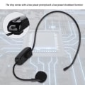 Miniatyrbillede 2 af 4: Mikrofon, høj styrke holdbar Stabil UHF Trådløs Mikrofon Headset Trådløs Mikrofon Mic til