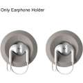 Miniatyrbillede 2 af 4: 2 stk. magnetisk kabelopruller, etui, silikone donut hovedtelefon kabelopruller lys grå light grey