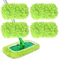 Stycken Mikrofibermoppdukar för Swiffer Sweeper Mopp Refill Ångmopp, Våtservetter Återanvändbara Tvättbara Moppdynor för Klinkergolv