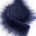 Pikkukuva 1 / 5: 9x150 cm Faux Band Tejper Gör-det-själv-kläder Sy Fluffy Trimming S Mörkblå 9cm*150cm Dark blue 9cm*150cm