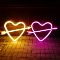 Miniatyrbillede 2 af 3: LED Neonlys Skilte Neonlys Vægslampe Soveværelsesindretning Smet