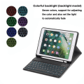 Pikkukuva 4 / 5: Yhteensopiva iPad-kotelo - musta (taustavalaistu tavallinen näppäimistö)