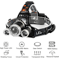 Pikkukuva 3 / 5: LED-Pannulampun 5000 LM T6 Cree