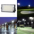 Pikkukuva 2 / 5: 100W LED-projektori AC 220V 230V 240V Utomhusstrålkastare Spotlight IP65 LED Kylvitt 6500k