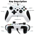 Miniatyrbillede 3 af 11: Mekanisk Knapstyringsudskiftning til Xbox One S/One X/One Elite/Til PS3 Controller Trådløs Spilkonsol Sort