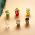 Miniatyrbilde 4 av 4: 5 sett med mini-tilbehør Nøkkelringer DIY Øredobber mini kaffekopper Mini-smykker Mini huskopp pynt minikopper (2.1x1.4cm)