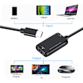 Miniatyrbild 2 av 5: USB-C Typ C till HDMI-kompatibel adapter USB 3.1-kabel för MHL A