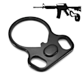Pikkukuva 5 / 5: Taktisk rem adapter 3cm stål taktisk rem adapter rem L svart en storlek Black one size