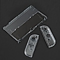 Pikkukuva 2 / 5: För Nintendo Switch OLED skyddande skal split NS kristall genomskinlig spelvärd kringutrustning