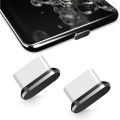 Pikkukuva 1 / 5: 2-pack Typ-C-dammskydd, USB C-port dammskydd, dammskydd för Typ-C-enheter som Samsung/macbook/vivox5pro/iphone/ Micro USB/Android Mo