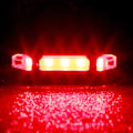 Miniatyrbilde 1 av 8: LED-sykkelbagasjelys, vanntett, for fjellsykler, bakre, se en størrelse A one size