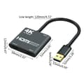 Miniatyrbillede 5 af 5: 1080P 60fps Loop Out Broadcasting 4K HDMI USB3.0 Videooptagelse