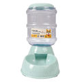 Miniatyrbilde 1 av 11: Automatisk hundemater i plast, vannflaske, katteskål, fôring og drikking, vanndispenser for hund, kjæledyrmatskål, kjæledyrutstyr Green Feeder