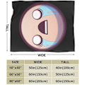 Pikkukuva 3 / 5: The Binding Of Isaac Ultramjuk mikrofleecefilt Heminredning Lättviktsföremål för bäddsoffa -p507 50x40in 125x100cm
