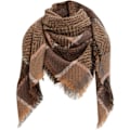 Miniatyrbilde 1 av 4: Kvinner Høst Vinter Skjerf Klassisk Dusksjalu Rutig Skjerf Varm Myk Chunky Stor Filt Wrap Sjal Skjerf Sirkel Skjerf (kaffe)