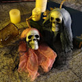 Miniatyrbild 3 av 8: Halloween Dekoration Spöken Skull Haunted House Bar KTV Skräck E ONESIZE E ONESIZE