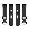 Pikkukuva 2 / 5: För Fitbit Charge 5 Silikon Watch Band Svart S Black S