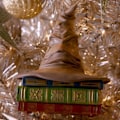 Miniatyrbilde 3 av 4: Juletrærpynt Harry Potter lyd-sorteringshatt harpiks