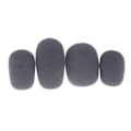Miniatyrbillede 3 af 8: Ny 10 stk mikrofon headset grill vindskærm skum sort mikrofon - 35*25*10mm 35*25*10mm