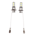 Pikkukuva 1 / 4: 9smd, 2x H3 5050 Valkoinen 9 Smd Led Xenon Dc12v Auto Auton Sumuvalo Lamppu Led Lamput 6