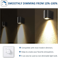 Miniatyrbillede 4 af 5: Halogenpære GU5.3 50W 12V, 800lm varm hvid 2700K Dæmpbar, Halogen Spotlight Pære MR16, 6 stk.