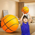 Miniatyrbild 2 av 5: Handleshh Tyst Basketboll, tyst träningsboll inomhus obelagd hög elastisk - bule 18cm bule 18cm