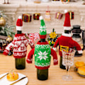 Pikkukuva 4 / 6: 1 kpl 2024 jouluviinipullosarja Snowman Deer Bottle Co C one size C one size