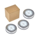 Miniatyrbillede 3 af 5: LED-garderobebelysning med bevægelsessensor, dæmpbar underskabsbelysning, magnetbelysning, til soveværelse og køkken (3-pak)