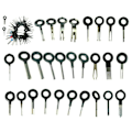 Miniatyrbild 1 av 9: Trådkontaktterminal Stiftutdragare Puller Avtagare Reparationsnyckelverktygssats Auto null - 66