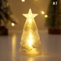 Miniatyrbild 1 av 8: Juldekorationer Julgran transparent kristall natt A1 onesize A1 onesize