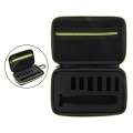 Miniatyrbild 2 av 2: 1/3 Rakapparat Förvaringsbox med Mjukt Foder för Philips för Green Zipper 1Set Green Zipper 1Set