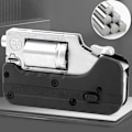 Miniatyrbillede 4 af 7: Legering venstre hjul metal model foldbar foldbar spøgelse switch- Hvid One Size White One Size