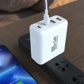 Miniatyrbilde 3 av 5: 100W GaN reselader Dobbel USB-A Dobbel Type-C PD Hurtiglading US UK EU AU Pluggsett