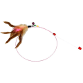 Pikkukuva 1 / 5: Söt Feather Catnip Stick Interaktiv katt tuggleksak