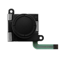 Miniatyrbilde 5 av 5: 6-i-1 Reparationsverktøysett for spillkontrollere 3D Analog Joystick Sensor Vippbryter for Cross Y-skrutrekker + pinsett for NS Swicth Black