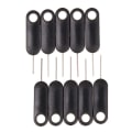 Miniatyrbilde 4 av 5: 30 stk SIM-kortfjerner utkasterstift nøkkelverktøy svart 30 stk black 30pcs