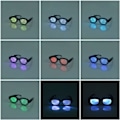 Pikkukuva 8 / 8: Nya Led Ljusglasögon Conan Med Samma Typ av Självlysande Glas A2 one size A2 one size