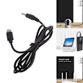 Pikkukuva 2 / 11: 12V USB Type C naar DC 4.0x1.7mm mannelijke stekker-aansluiting adapter ladekabel voor router ventilator LED-lamp null - A