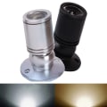 Miniatyrbild 4 av 5: 1W Mini Spotlight LED Taklampa Infälld Downlight Silver Varm Vit