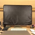 Miniatyrbillede 2 af 5: 21,5/ 27 tommer sort computerskærm cover Vandtæt PU-beskyttelse til iMac LCD-skærm Display Cover Bag 27 A