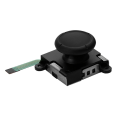 Miniatyrbilde 3 av 5: 6-i-1 Reparationsverktøysett for spillkontrollere 3D Analog Joystick Sensor Vippbryter for Cross Y-skrutrekker + pinsett for NS Swicth Black