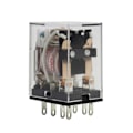 Pikkukuva 3 / 8: 1 kpl mikroelektromagneettinen rele valolla 8-nastainen JQX-13F AC220 läpinäkyvä DC24V Transparent DC24V