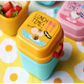 Miniatyrbillede 3 af 5: Tegnet sund plast madkasse Mikrobølgeovn Frokost Bento Bo Gul one size Yellow one size