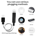Miniatyrbilde 2 av 5: USB nattlampe, stjerneprojeksjonslampe, egnet for