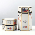 Miniatyrbild 4 av 8: Hexagonal plåt förvaringslåda Lufttät behållare case för StyleD S StyleD S StyleD S StyleD S