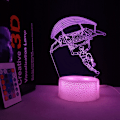 Miniatyrbild 1 av 3: Kreativ gåva Spelrumsdekoration Nattljus Crack Model skydiving crack bas skydiving crack base Crack Touch Colorful Set