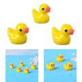Pikkukuva 3 / 11: 50 kpl Värikkäitä Mini Resin Duck Minihahmoja Maisemaan Pienet Ankat Mikro Fairy Garden Maisema Nukkitalo Koristeet Vaaleanpunainen