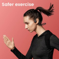 Miniatyrbilde 7 av 8: Benledning Trådløse hodetelefoner HIFI Headset Oppgradering Bluetooth 5.2 Støttekort Stereo hodetelefoner Svart Svart